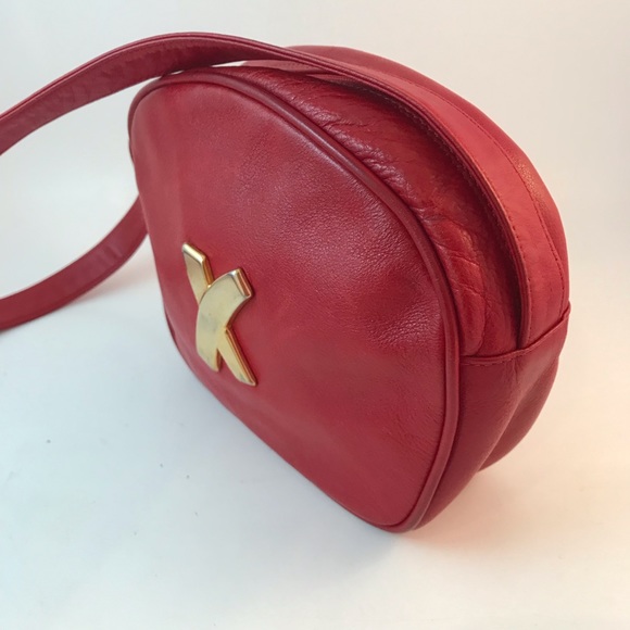 Paloma Picasso Vintage Red Handbag - Picture 5 of 14